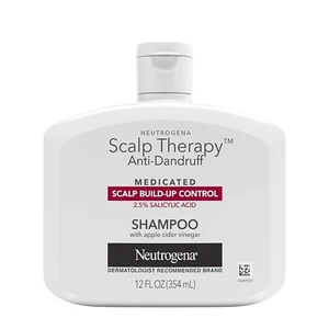 Neutrogena Scalp Therapy Anti-Dandruff Shampoo With Salicylic Acid - 12 FL Oz - Picture 1 of 2