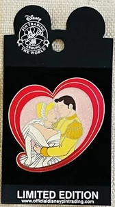 Disney Cinderella AP Heart Pin - Picture 1 of 3