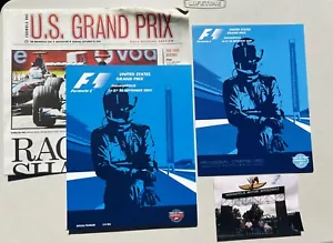 2003 Formula 1 Grand Prix, Indianapolis Official Program Plus Xra's - Picture 1 of 5