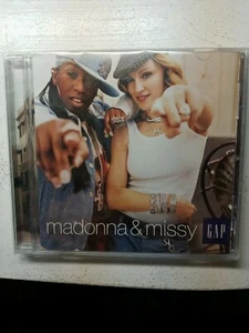 Madonna & Missy Elliott new sealed CD single GAP a new groove new jean Hollywood - Picture 1 of 2