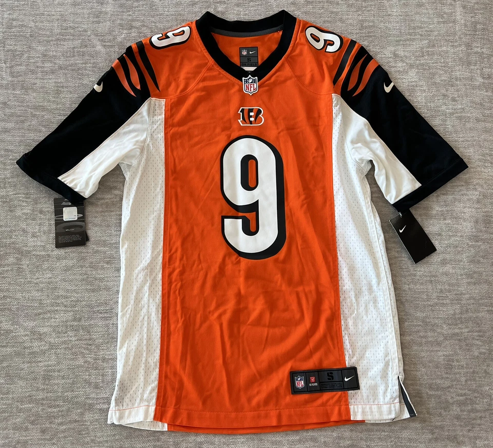 Nike NFL Joe Burrow Cincinnati Bengals Shirt - Orange