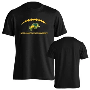 North Dakota State University Bison NDSU Laces Out Logo Short Sleeve Tee - Picture 1 of 15