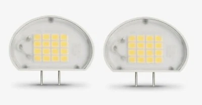 2pk~ FEIT Electric G8 LED Under Cabinet Bulb Puck Lights Warm White 50 Watt BP50 - Image 1 of 2