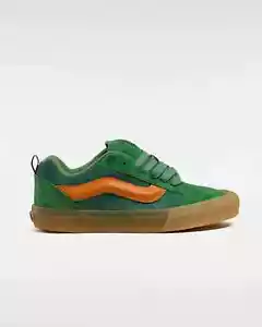 Zapatos icónicos Vans Knu Skool verde/naranja - Imagen 1 de 5