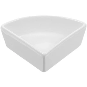 Ceramic Hamster Food Bowl White 5" - Picture 1 of 9