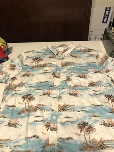 HERREN HAWAII HEMD, AHOLA, PALMEN AMERICAN EAGLE GR. XXL - Bild 1 von 7