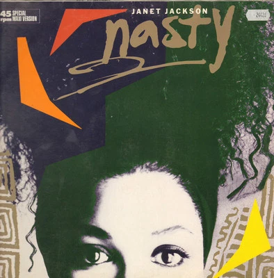 JANET JACKSON - Nasty - A&M - 1986 Germany - 392 098-1 - Image 1 of 2