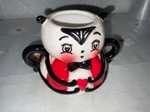 NEU Valentinstag Spinne Tasse von JOHANNA PARKER DESIGN Herz 5" - Bild 1 von 6