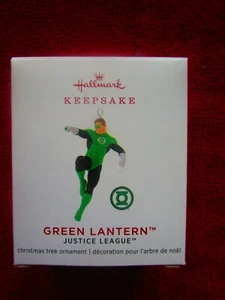 GREEN LANTERN JUSTICE LEAGUE 2019 HALLMARK KEEPSAKE MINIATURE ORNAMENT BNIB - Picture 1 of 3