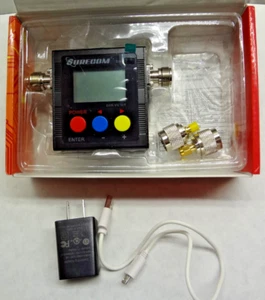 Surecom SW-102 Digital VHF/UHF 125-525Mhz Antenna Power & SWR Meter Adapter - Zdjęcie 1 z 11