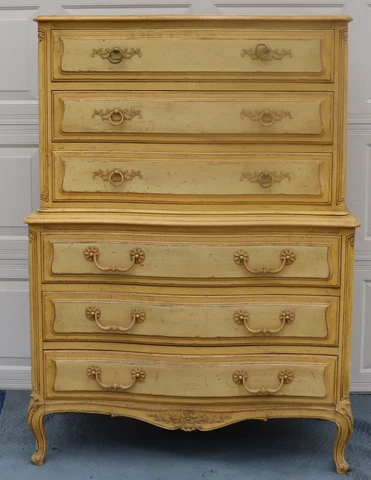 Henredon French Provincial Four Centuries Tall Chest Cover