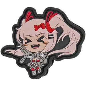 Gancho y bucle de PVC CQB Chan Tactical Anime Girl Waifu Kawaii - Imagen 1 de 5
