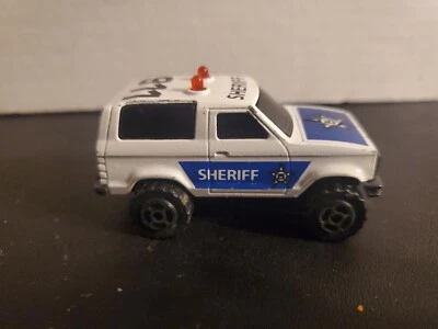 Majorette Sonic Flashers 911 Sheriff SUV, White Rebuilder, No Lights Or Sound - Image 1 of 4
