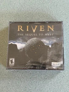 Riven The Sequel To Myst: Brand New Sealed PC 5 Discs Ubi Soft - Picture 1 of 12