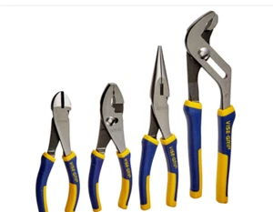 4pc VISE-GRIP Pliers Set Quick Release Plier for Cutting Gripping Twisting Blue - Picture 1 of 1