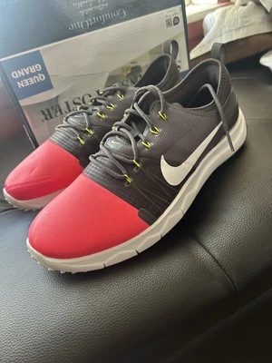 Zapatos de golf Nike para mujer AH6973-600 Fireberry FI Impact 3 con cordones bajos talla 7 Foto 1 de 4