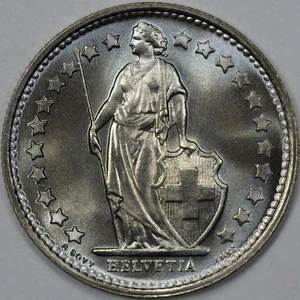 1971 Svizzera 1/2 franco, non circolato (#5) - Foto 1 di 2