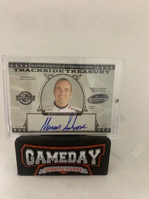 2008 Trackside Treasury Marco de Ambrose On Card Autograph - Image 1 of 2