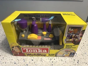 Tonka Workshop Tools CD-ROM Keyboard Playset 1998 Hasbro In Box Sealed New NOS - Picture 1 of 6
