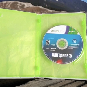 Xbox 3 Kinect Just Dance 360 Y2k Katy Perry Juego Disco y Estuche Probado - Imagen 1 de 2