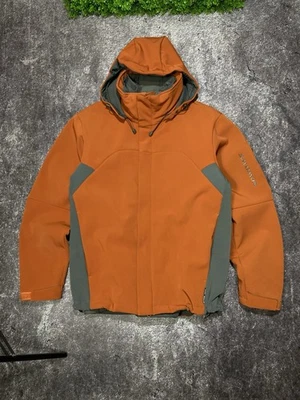 Chaqueta softshell SALOMON Clima Pro con capucha naranja ropa técnica ropa de esquí 2006 2 en 1 Foto 1 de 4