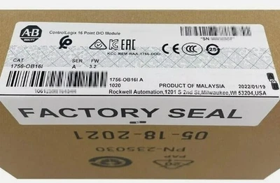New Sealed Allen Bradley 1756-OB16I SER A ControlLogix 16 Pt D/O Module - Image 1 of 4