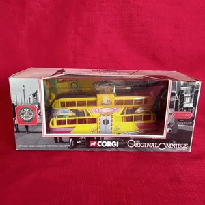 BOXED CORGI TOY, THE ORIGINAL OMNIBUS, BLACKPOOL BALLOON TRAM WALL'S 43508 - Picture 1 of 11