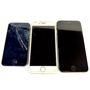 Apple IPhone 6S A1586 IPhone 6 A1586 IPhone 4S A1387 Parts Not Working Lot of 3 - Picture 1 of 12