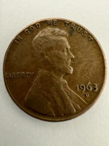 1963 D Lincoln Memorial penny L on edge error -(RARE)-DDO DDR - Picture 1 of 14