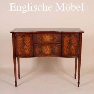 Englische Möbel Regency Serpentine Sideboard Anrichte Bevan Funnell Made in UK - Bild 1 von 6