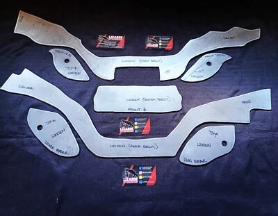 Lowrider Hydraulics, Lincoln Belly Kit Reinforcement plates  *(7 Pcs) - Image 1 of 2
