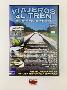 RTVE DVD - Voyageurs Al Train : De Las Locomotives Vapeur Oiseau - 360 M Neuf - Afbeelding 1 van 4