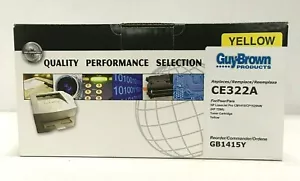 Guy Brown Toner Cartridge GB1415Y for HP, Works Like 128A CE322A, Yellow - Picture 1 of 5