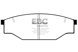 Pastillas de freno delanteras EBC Ultimax para VW Taro 1.8 (89 > 94) - Imagen 1 de 1