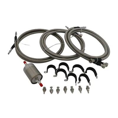 Fuel Line Gas Fit For 1999-2003 Chevy Chevrolet Silverado 1500 Truck GMC Sierra Foto 1 de 4