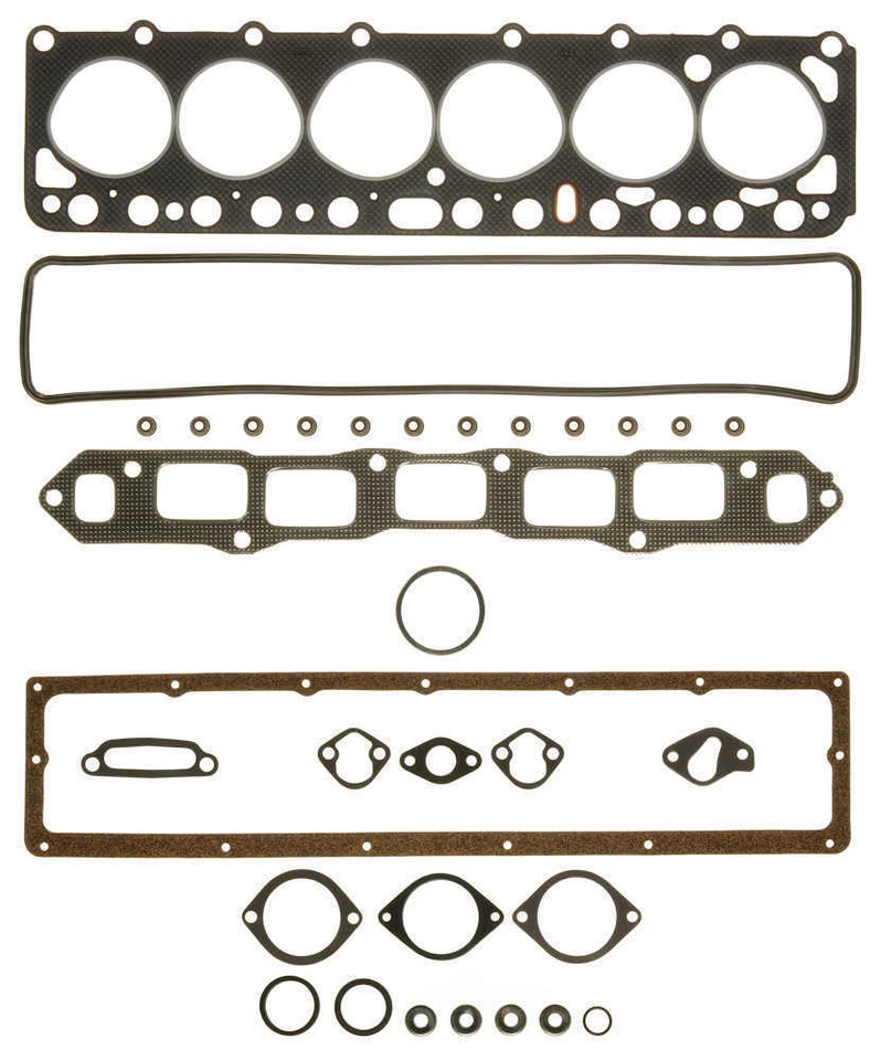 Conjunto de junta de cabeça de cilindro do motor Ajusa serve 1975 Toyota Land Cruiser 4.2L-L6 - Imagem 1 de 2