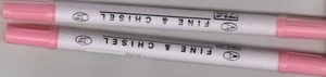 Zig Fine & Chisel Pen - Salmon. FREE POST - Picture 1 of 1