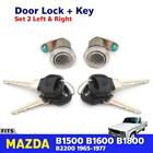Door Lock Safety Key Set LH+RH Fits Mazda B-Serie B2000 B2200 Pickup 1985-98 P08