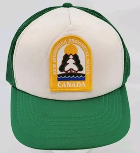 De colección Nuevo Brunswick Parques Provinciales Canadá Sombrero Snapback Camionero Gorra Parche - Imagen 1 de 5