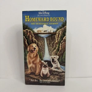 Homeward Bound VHS Disney Sleeve NM Condition Purchase Tab Intact - Picture 1 of 6