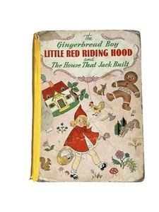1945 The Gingerbread Boy Little Red Riding Hood and The House that Jack Built - Picture 1 of 19
