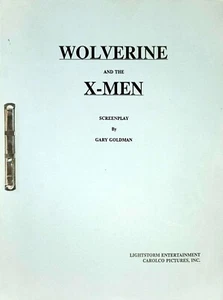 Wolverine und X-Men Drehbuch Drehbuch von Gary Goldman 1991 - Bild 1 von 4