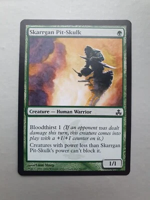 Skarrgan Pit-Skulk , MTG Guildpact (2006). Common Green Creature NM - Image 1 of 2