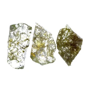 Slice Translucent Greenish Color 1.34 Ct Lot Rough Loose Natural African Diamond - Picture 1 of 1