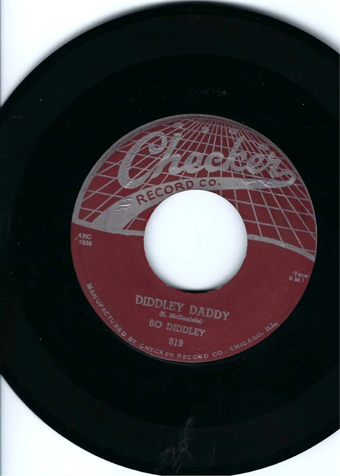 ROCK AND ROLL- BO DIDDLEY- "DIDDLEY DADDY"/"SHE'S FINE SHE'S MIND"- CHECKER- NM Foto 1 de 2