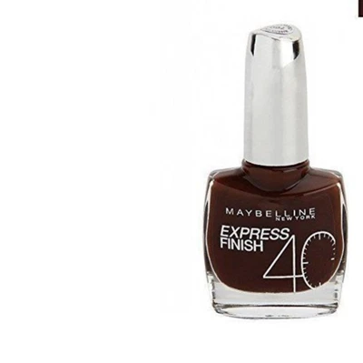 Maybelline New York Express finish nail polish varnish shade 760 Chocolate Frost