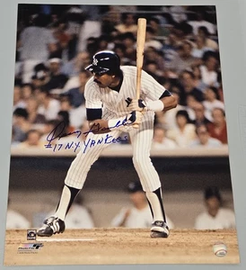 Oscar Gamble Signed 16x20 Photo 1977 Yankees Inscription JSA - Picture 1 of 1