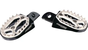 Moose Qualifier Footpegs Black/Silver for Suzuki V-Strom 1050XT 2020 - Picture 1 of 1