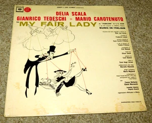 VINTAGE SEALED Columbia LP Record ITALIAN My Fair Lady - Picture 1 of 2