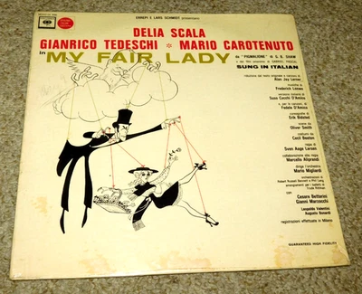 VINTAGE SEALED Columbia LP Record ITALIAN My Fair Lady - Image 1 of 2